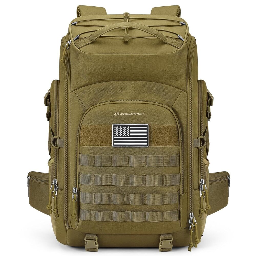 40L Tactical Backpack Men Water Resistant Military